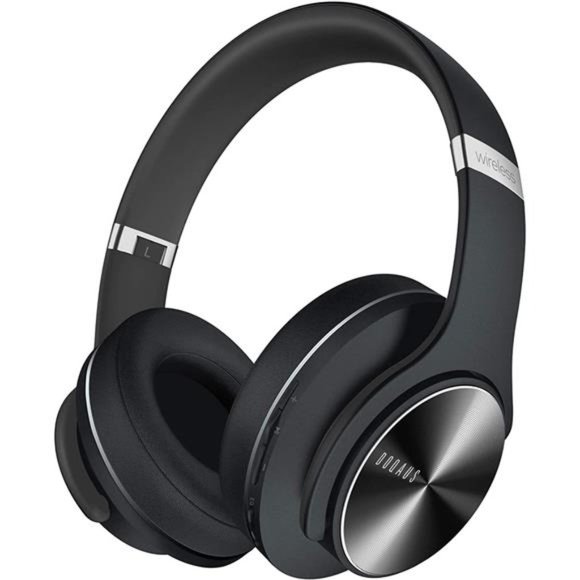 Bluetooth Headphones Over Ear,52Hours Playtime Wireless Headphone with 3EQ Modes - Picture 1 of 6